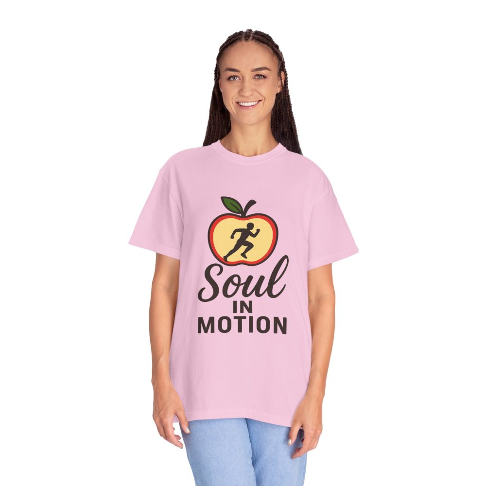 Soul in Motion Unisex Garment-Dyed T-Shirt - Motivational Running Tee - Image 18