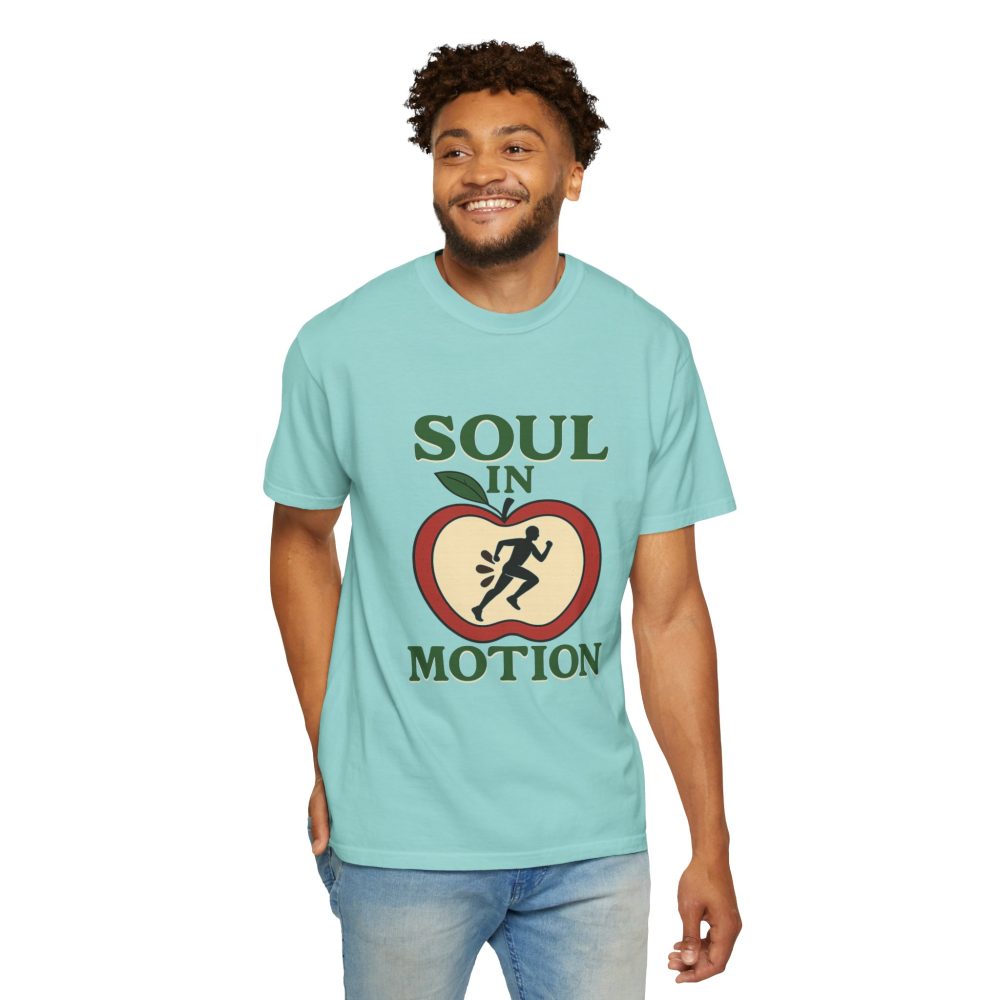 Soul in Motion Unisex Garment-Dyed T-Shirt - Inspirational Activewear - Image 11