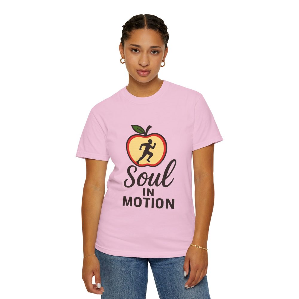 Soul in Motion Unisex Garment-Dyed T-Shirt - Motivational Running Tee - Image 20