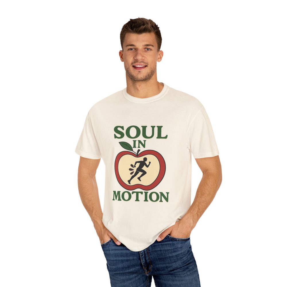 Soul in Motion Unisex Garment-Dyed T-Shirt - Inspirational Activewear - Image 5
