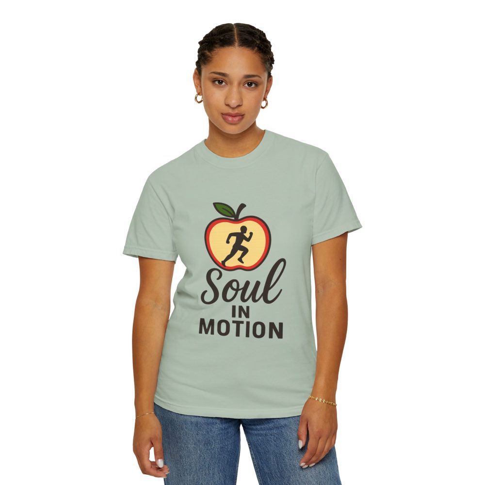 Soul in Motion Unisex Garment-Dyed T-Shirt - Motivational Running Tee - Image 16