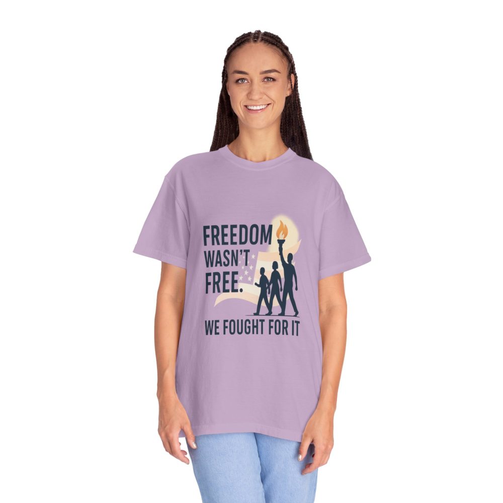 Freedom Isn’t Free T-shirt, Unisex Casual Tee, Gift for Patriots, Memorial Day Shirt, Independence Day Apparel, Thoughtful Gift - Image 14