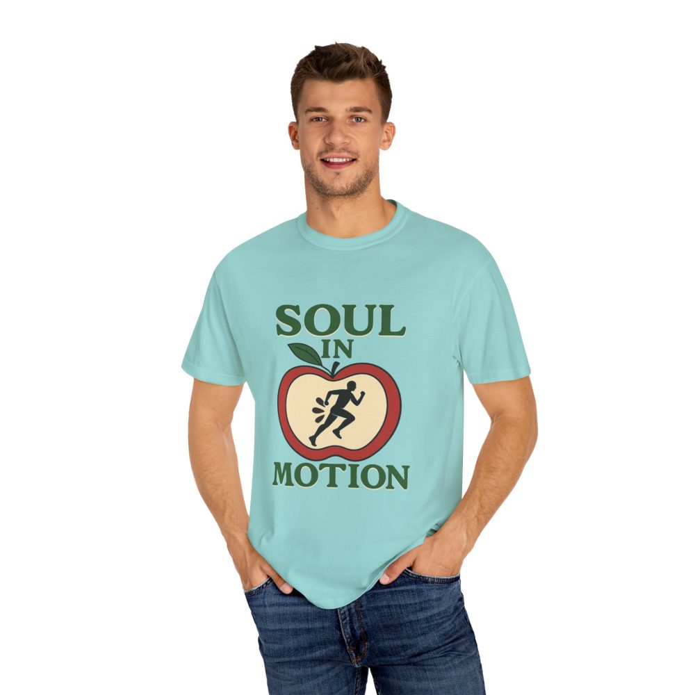 Soul in Motion Unisex Garment-Dyed T-Shirt - Inspirational Activewear - Image 9