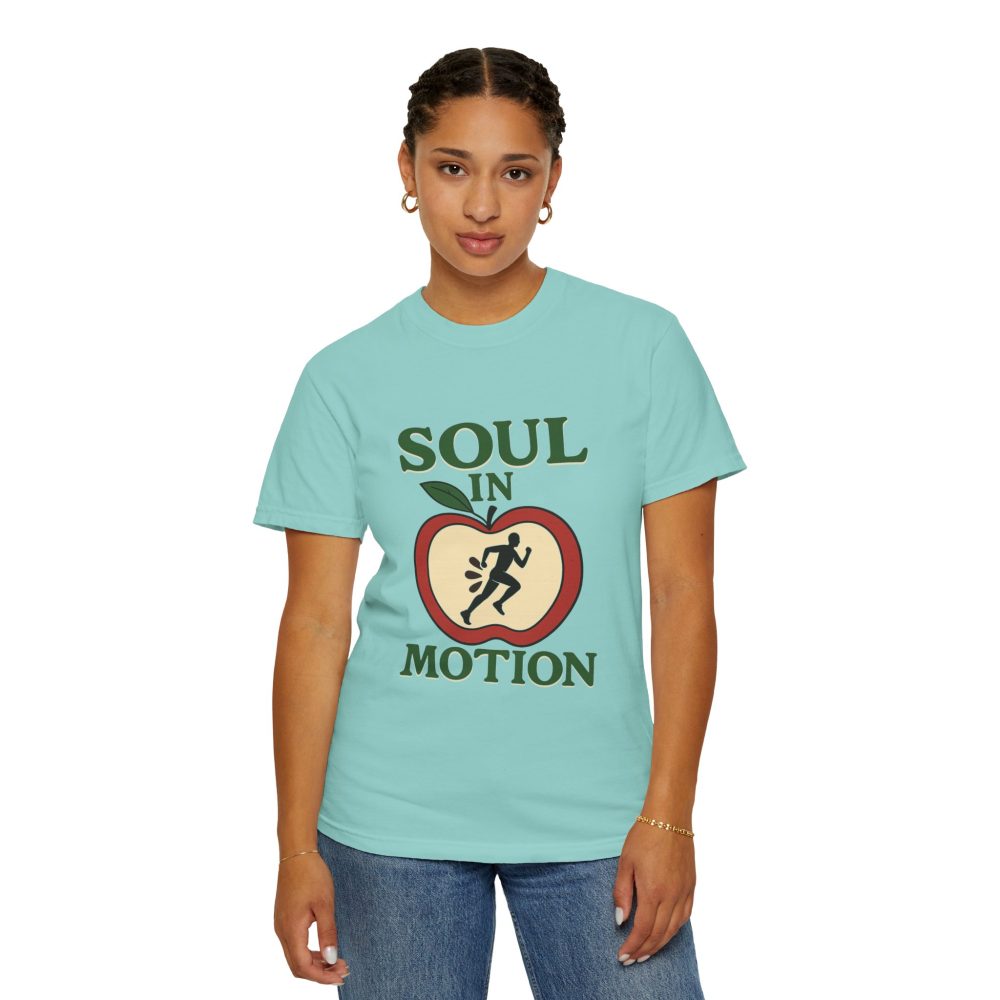 Soul in Motion Unisex Garment-Dyed T-Shirt - Inspirational Activewear - Image 12