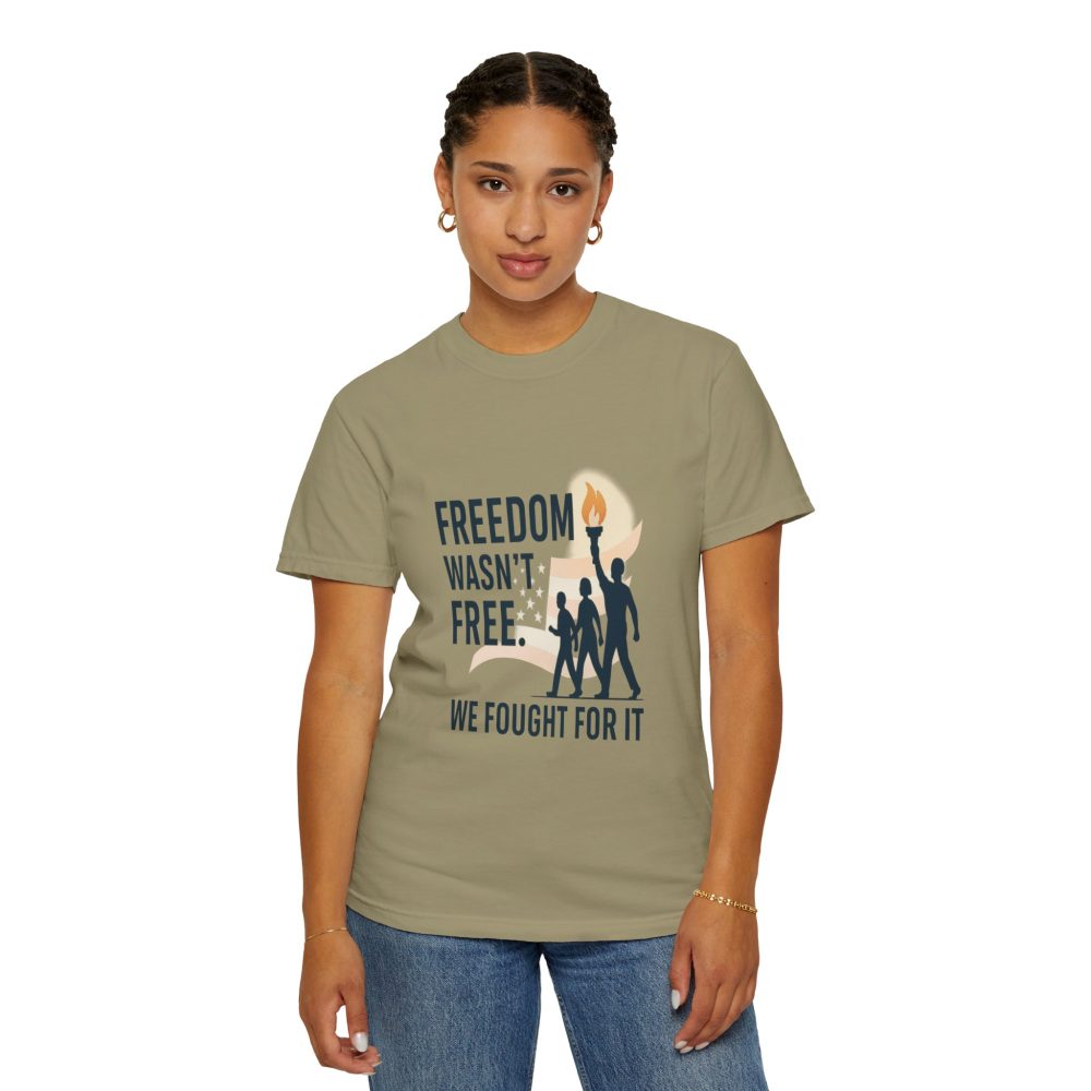 Freedom Isn’t Free T-shirt, Unisex Casual Tee, Gift for Patriots, Memorial Day Shirt, Independence Day Apparel, Thoughtful Gift - Image 12
