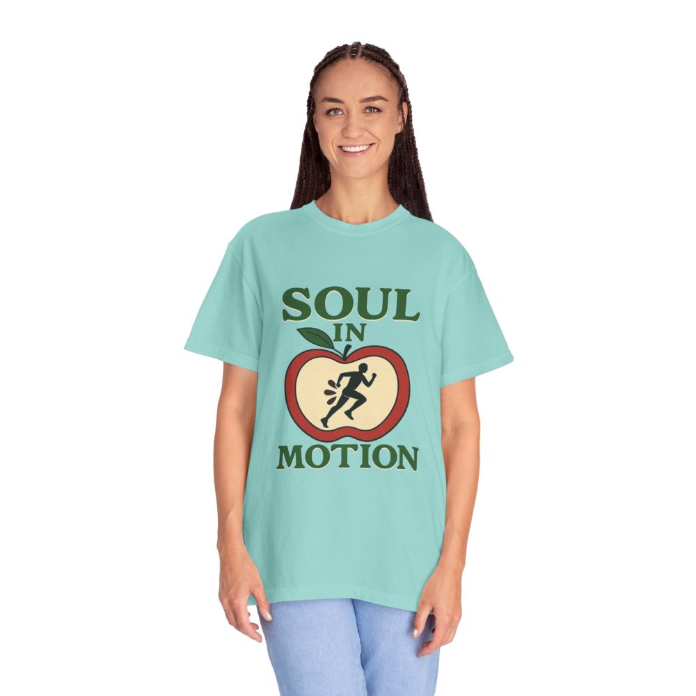 Soul in Motion Unisex Garment-Dyed T-Shirt - Inspirational Activewear - Image 10