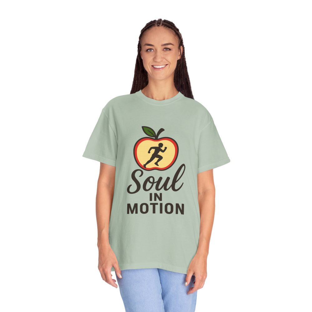 Soul in Motion Unisex Garment-Dyed T-Shirt - Motivational Running Tee - Image 14
