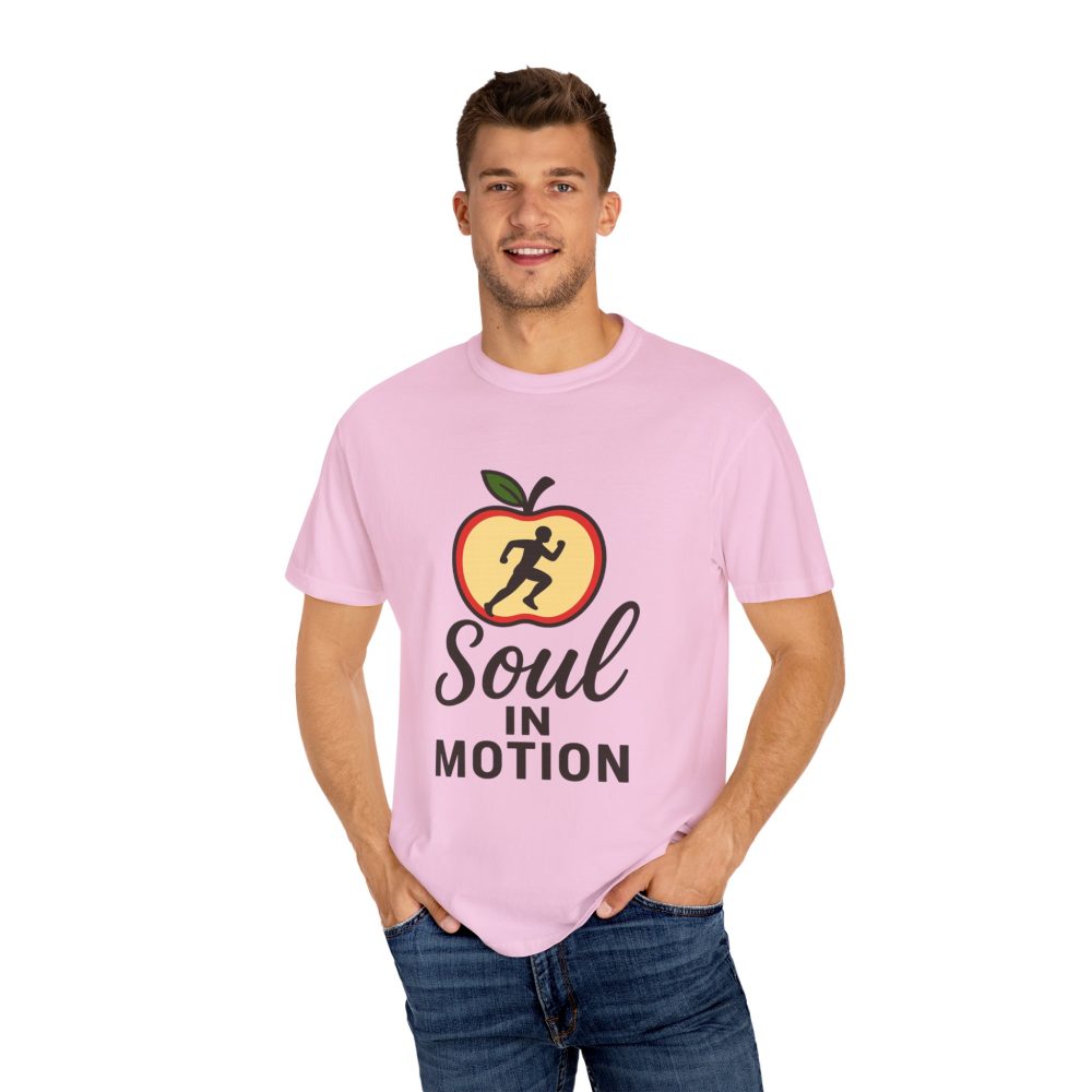 Soul in Motion Unisex Garment-Dyed T-Shirt - Motivational Running Tee - Image 17
