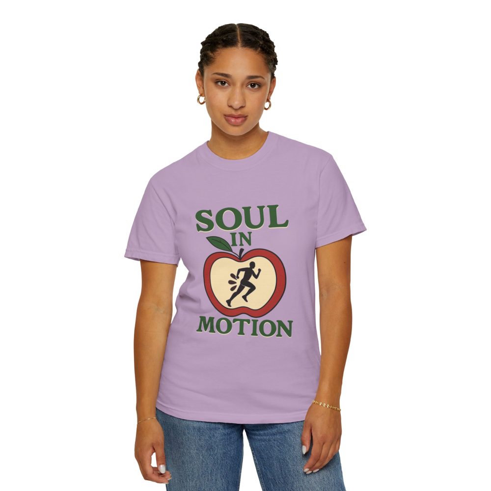 Soul in Motion Unisex Garment-Dyed T-Shirt - Inspirational Activewear - Image 16