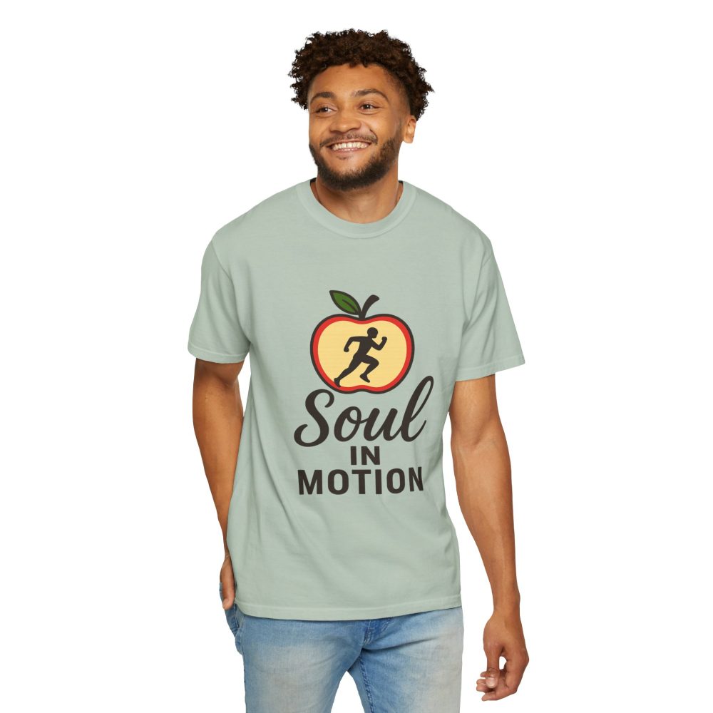 Soul in Motion Unisex Garment-Dyed T-Shirt - Motivational Running Tee - Image 15