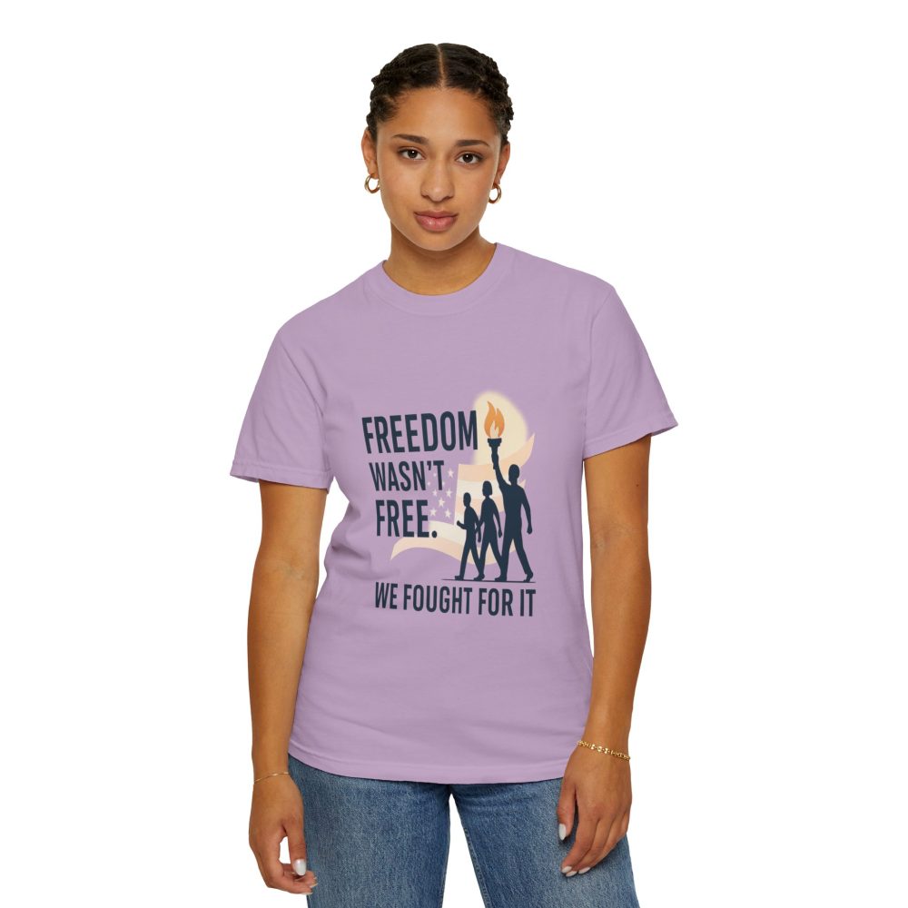 Freedom Isn’t Free T-shirt, Unisex Casual Tee, Gift for Patriots, Memorial Day Shirt, Independence Day Apparel, Thoughtful Gift - Image 16