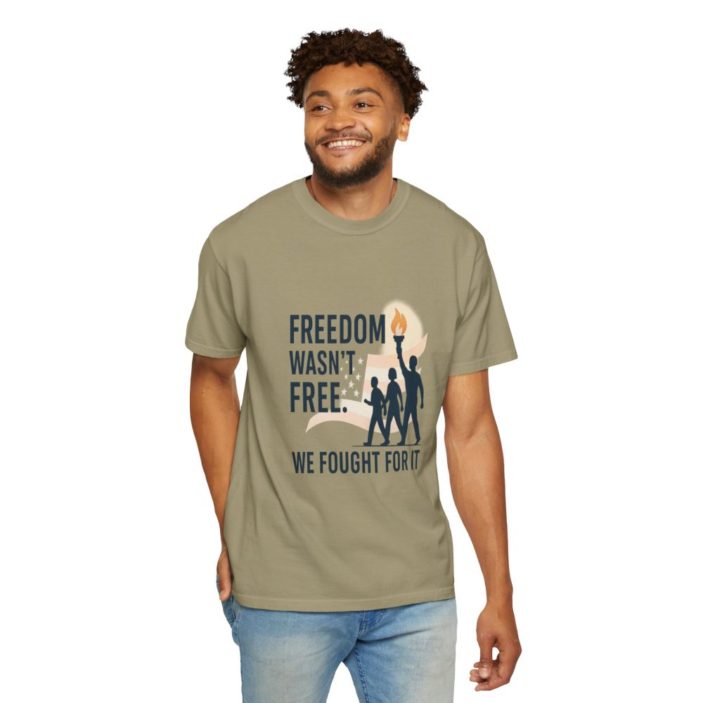 Freedom Isn’t Free T-shirt, Unisex Casual Tee, Gift for Patriots, Memorial Day Shirt, Independence Day Apparel, Thoughtful Gift - Image 11