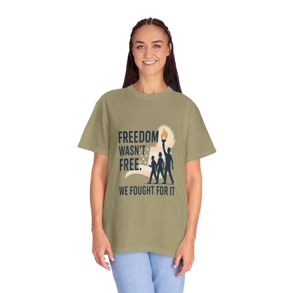 Freedom Isn’t Free T-shirt, Unisex Casual Tee, Gift for Patriots, Memorial Day Shirt, Independence Day Apparel, Thoughtful Gift - Image 10