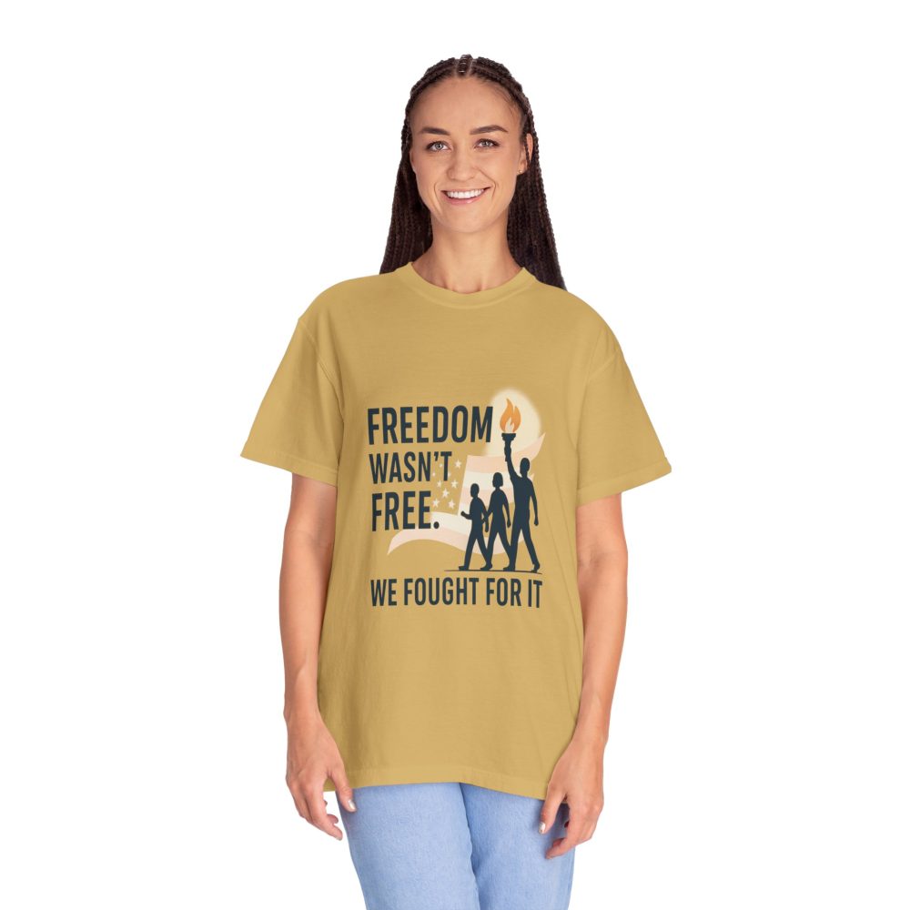 Freedom Isn’t Free T-shirt, Unisex Casual Tee, Gift for Patriots, Memorial Day Shirt, Independence Day Apparel, Thoughtful Gift - Image 5