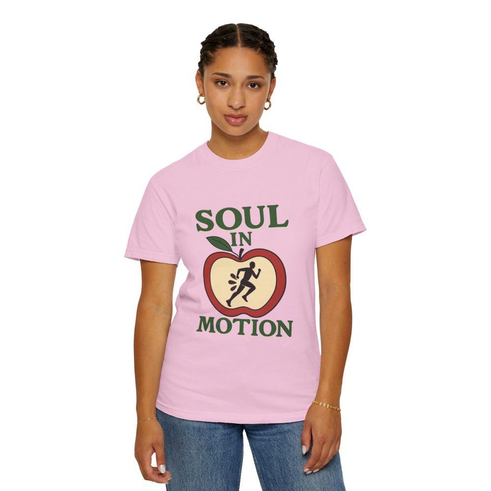 Soul in Motion Unisex Garment-Dyed T-Shirt - Inspirational Activewear - Image 20