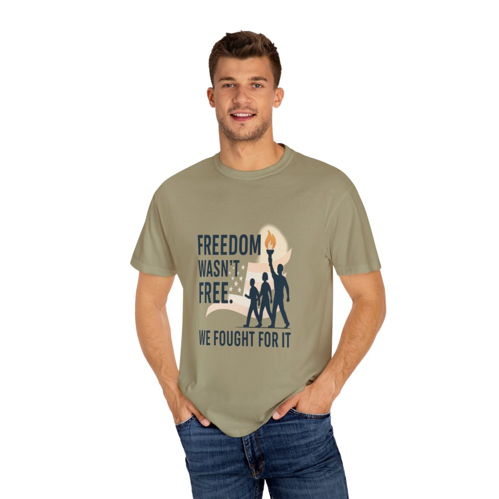 Freedom Isn’t Free T-shirt, Unisex Casual Tee, Gift for Patriots, Memorial Day Shirt, Independence Day Apparel, Thoughtful Gift - Image 9