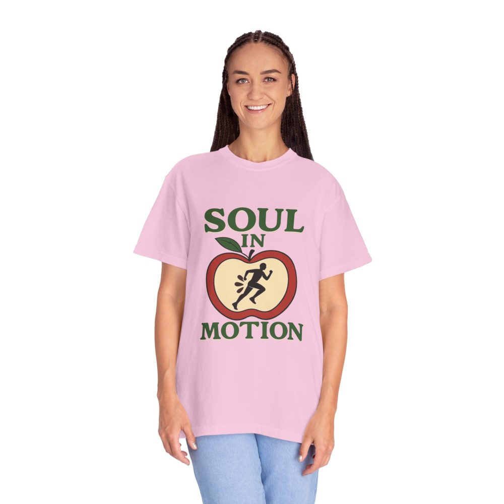 Soul in Motion Unisex Garment-Dyed T-Shirt - Inspirational Activewear - Image 17