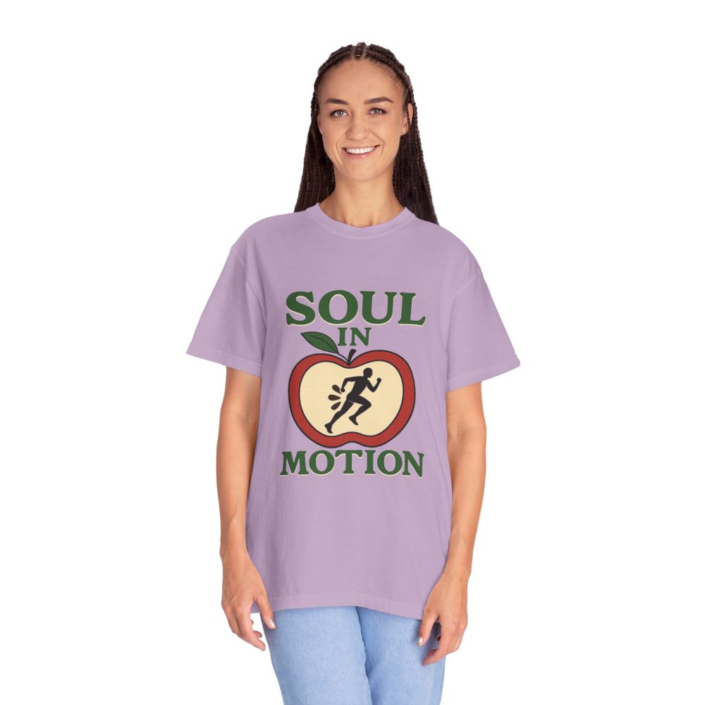 Soul in Motion Unisex Garment-Dyed T-Shirt - Inspirational Activewear - Image 14