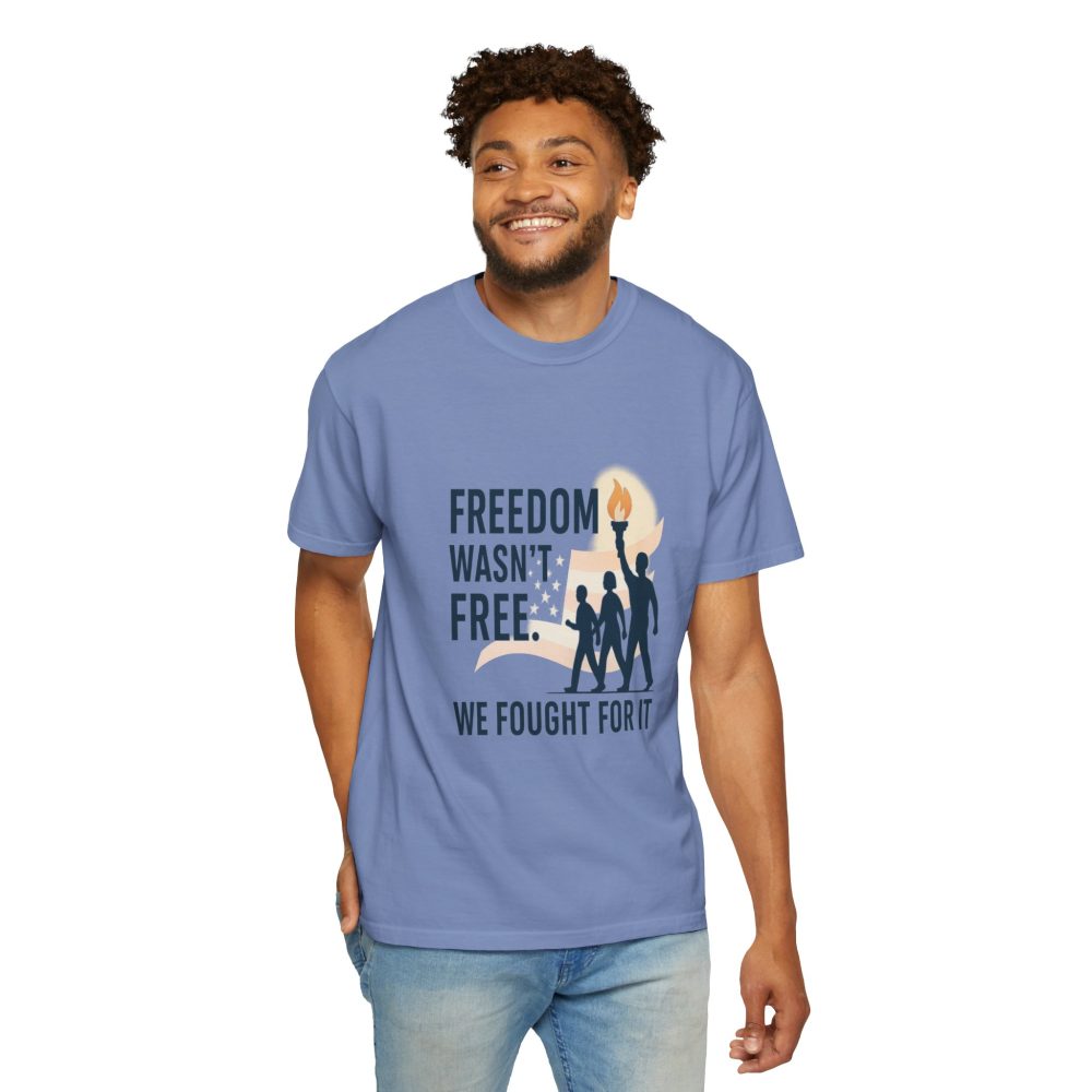 Freedom Isn’t Free T-shirt, Unisex Casual Tee, Gift for Patriots, Memorial Day Shirt, Independence Day Apparel, Thoughtful Gift
