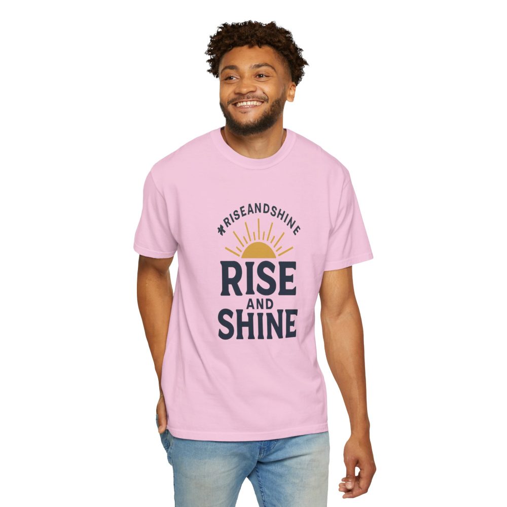 Rise and Shine T-Shirt - Comfortable Garment-Dyed Tee for Daily Inspiration - Image 19