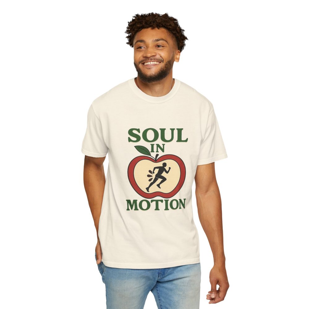 Soul in Motion Unisex Garment-Dyed T-Shirt - Inspirational Activewear - Image 7