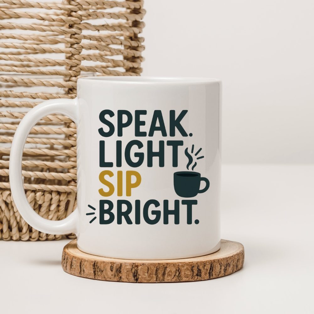 Speak Light. Sip Bright