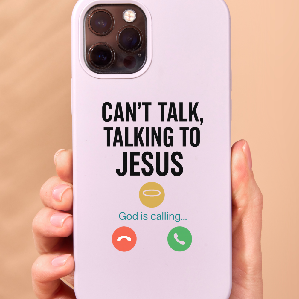Can't Talk - Phone Case