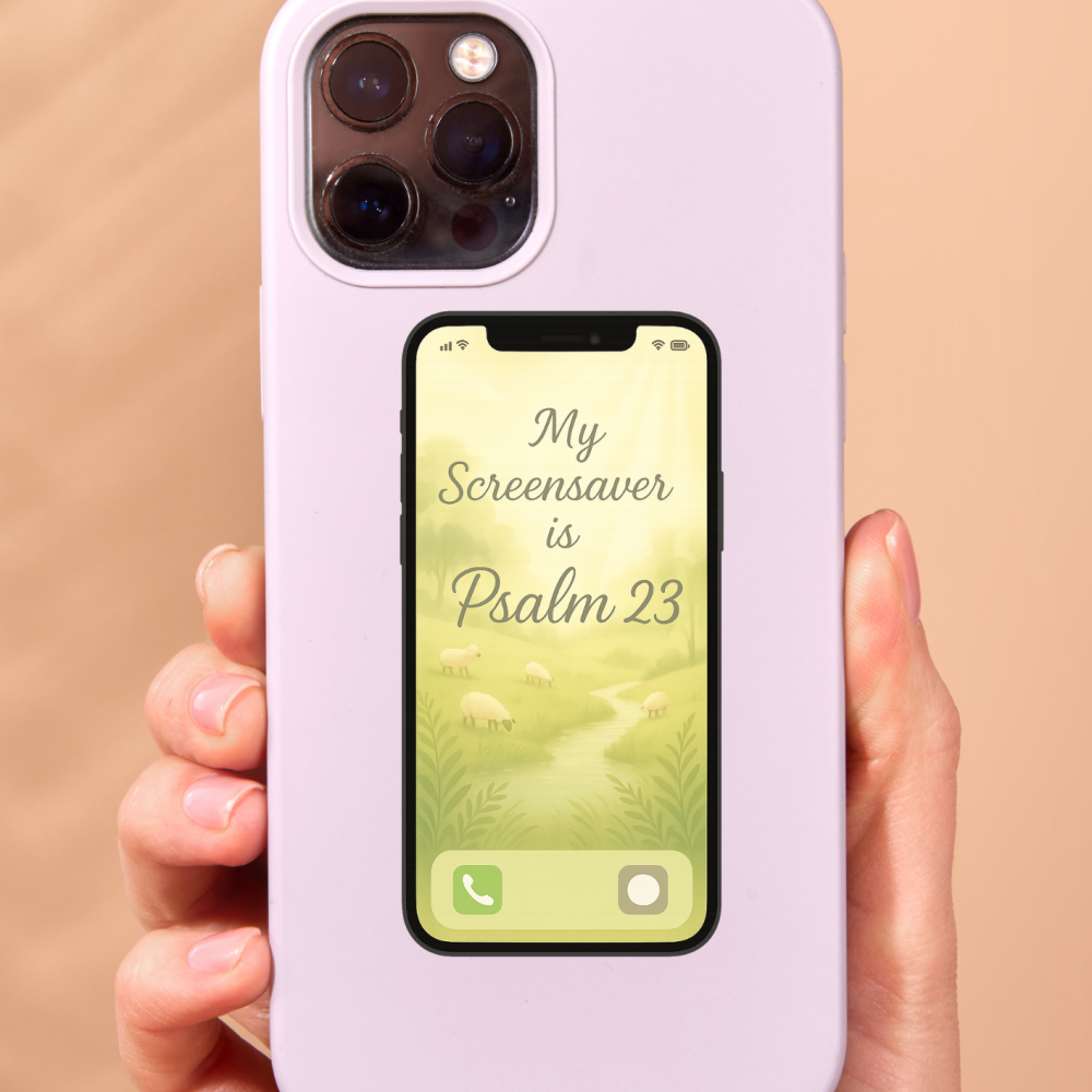 Psalm 23 Screensaver - Phone Case