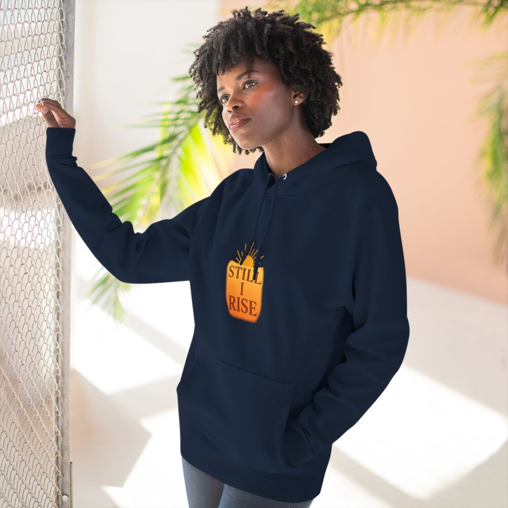 Inspirational Fleece Hoodie - Still I Rise, Empowerment Gift, Motivational Apparel, Cozy Hoodie, Positive Vibes, Everyday Wear - Image 10