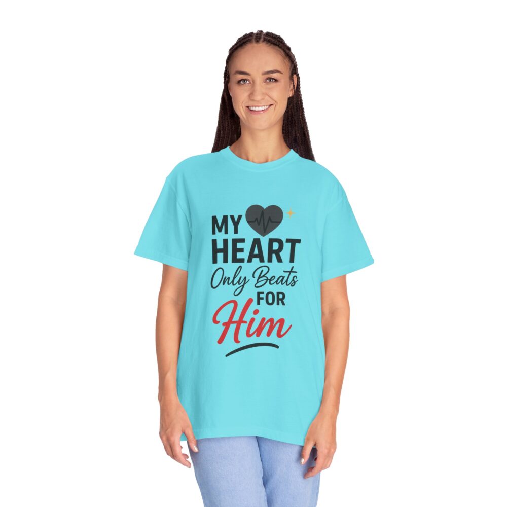 Heartfelt Unisex T-shirt for Him, Creative Gift for Boyfriend, Anniversary, Valentine's Day, Casual Wear, Love Expressions - Image 3
