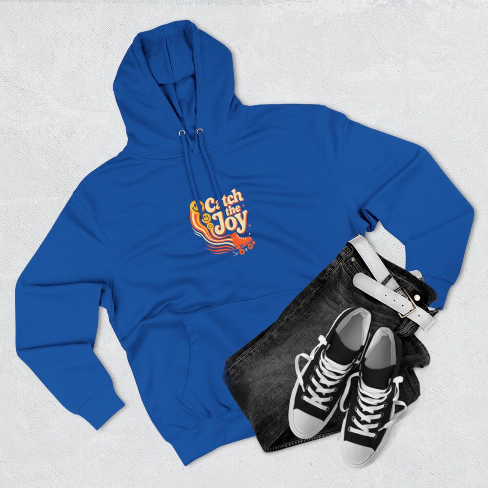 Cozy Graphic Hoodie, Catch the Joy Fleece Sweatshirt, Unisex Apparel, Gift for Friends, Perfect for Fall, Casual Wear - Image 11