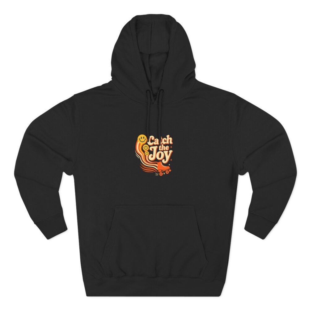 Cozy Graphic Hoodie, Catch the Joy Fleece Sweatshirt, Unisex Apparel, Gift for Friends, Perfect for Fall, Casual Wear - Image 5