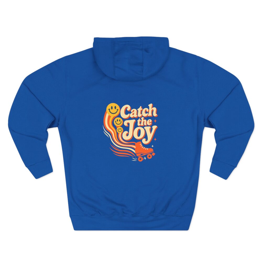 Cozy Graphic Hoodie, Catch the Joy Fleece Sweatshirt, Unisex Apparel, Gift for Friends, Perfect for Fall, Casual Wear - Image 10