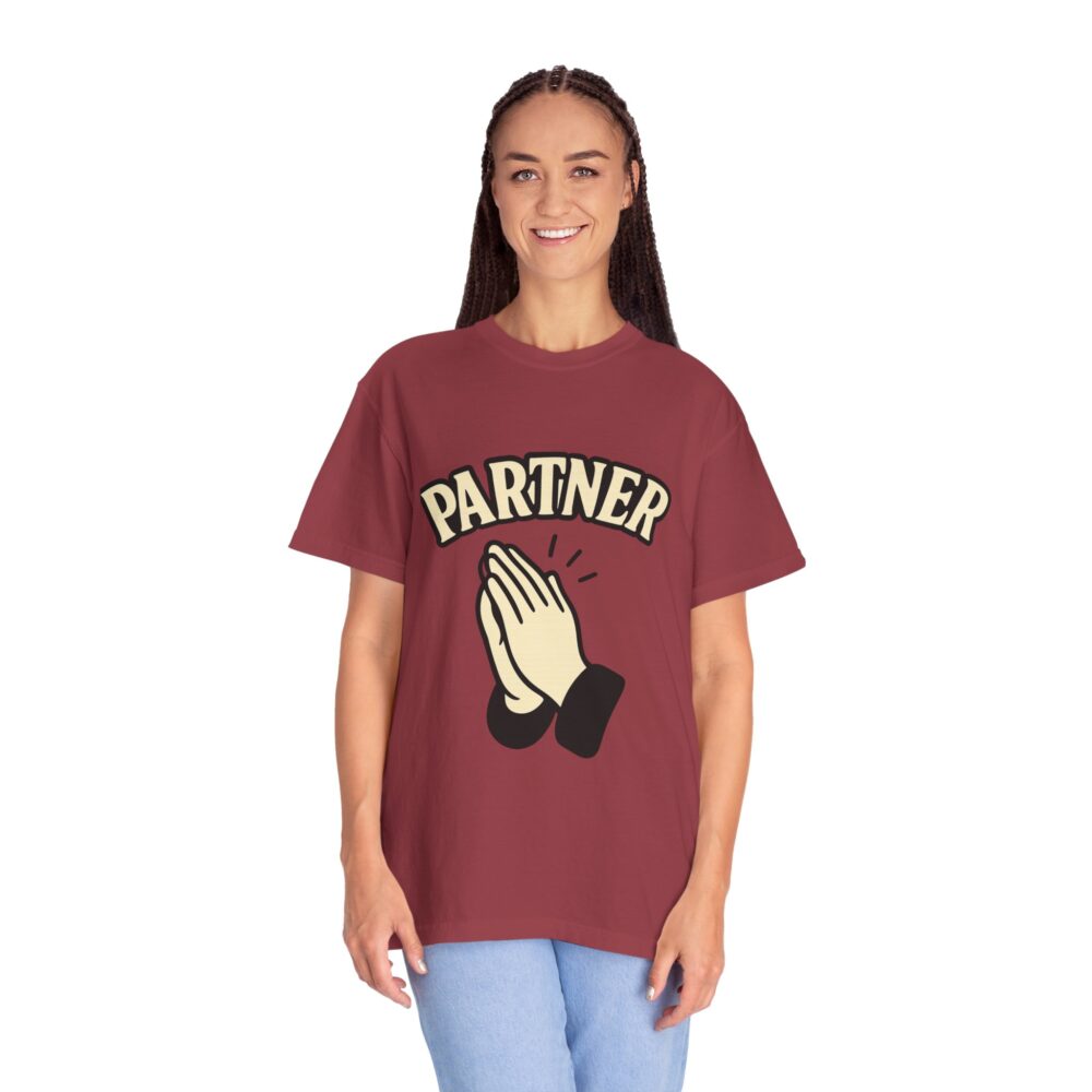 Partner Graphic Tee, Unisex T-Shirt, Couples Gift, Relationship Apparel, Casual Streetwear, Cute Partner Shirt - Image 4