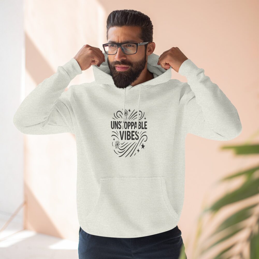 Unstoppable Vibes Hoodie | Cozy Wear for Every Mood, Perfect Gift for Friends, Motivational Apparel, Ideal for Celebrations, Stylish [...] - Image 7