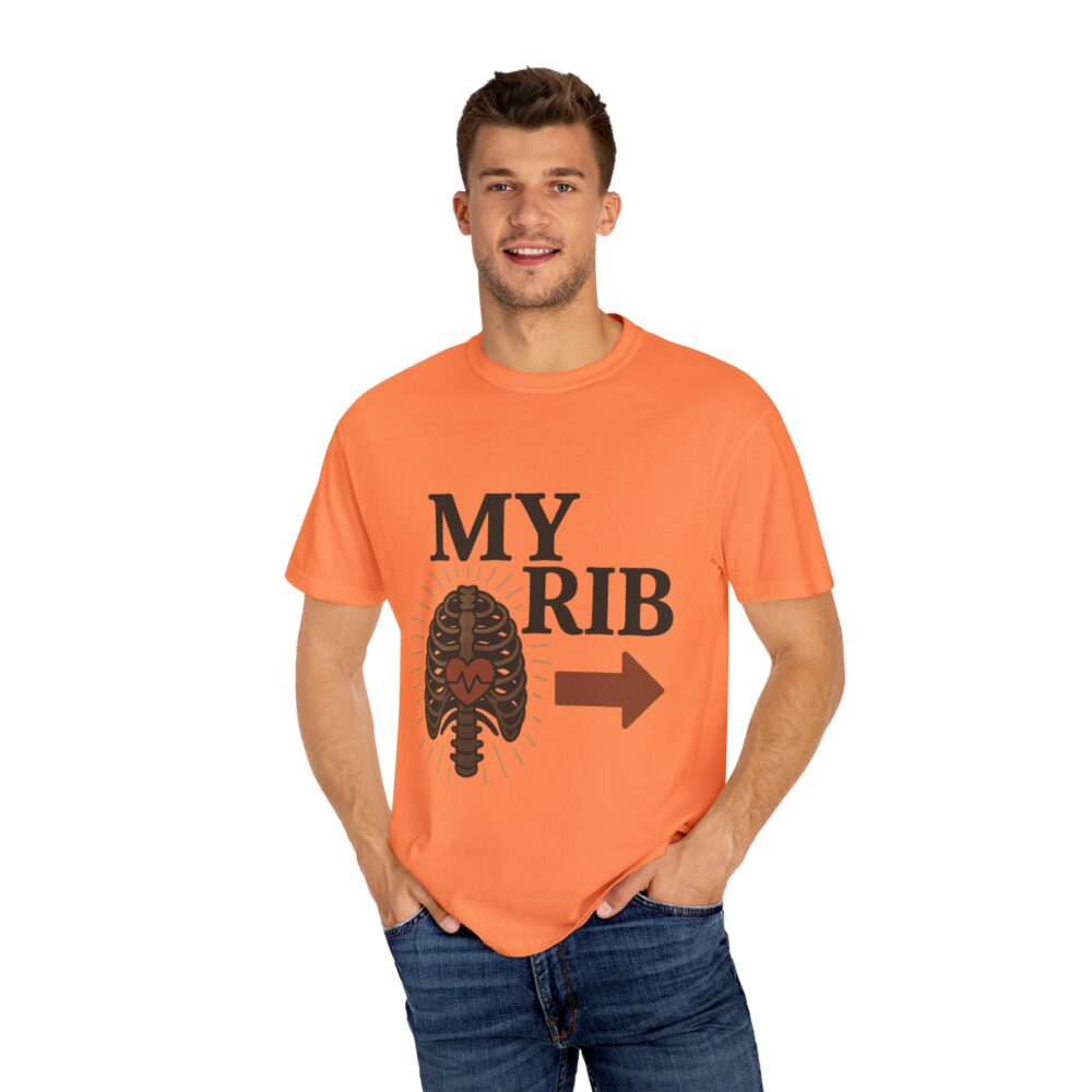 Heartfelt Humor Unisex T-Shirt, Fun Gift for Couples, Valentine's Day Tee, Unique Love Shirt, Relationship Humor Top - Image 2