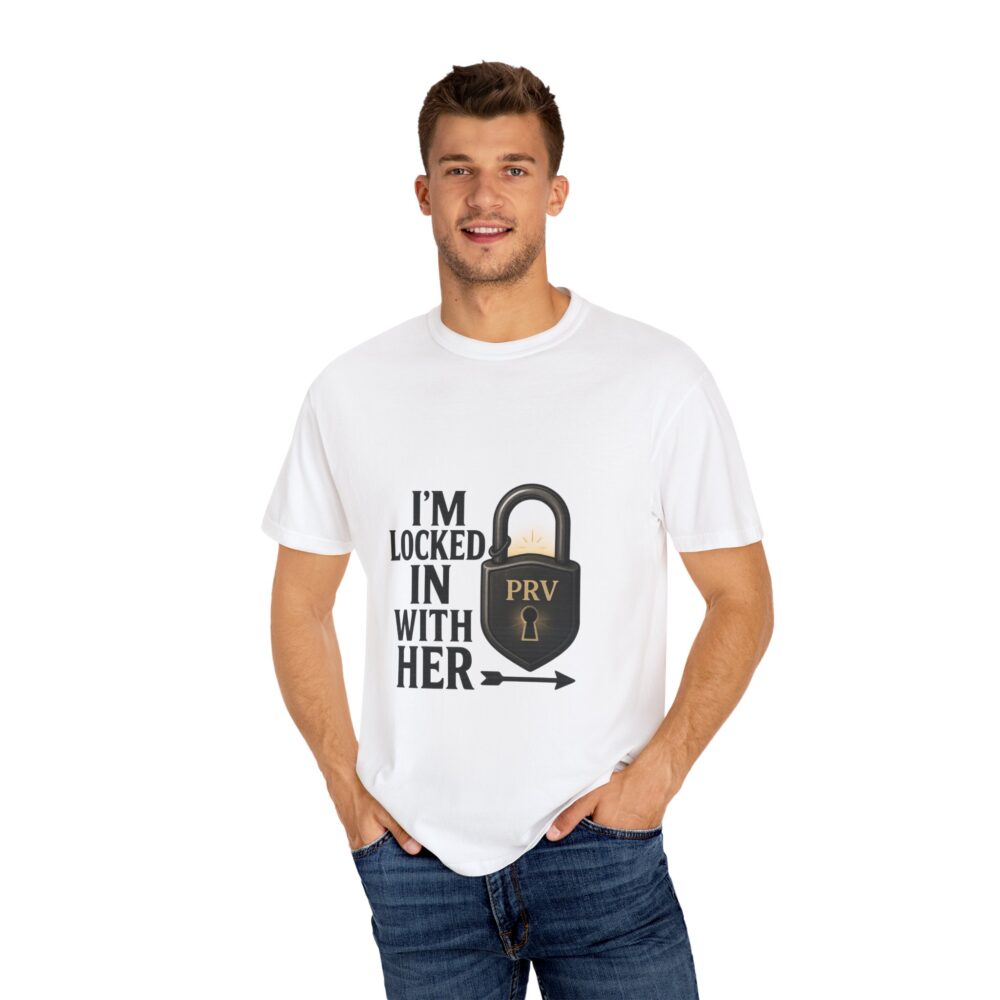 Couples Lock-In T-Shirt, Fun Relationship Gift, Valentine’s Day Shirt, Engagement Gift, Love Lock Tee, Matching Couple Shirts