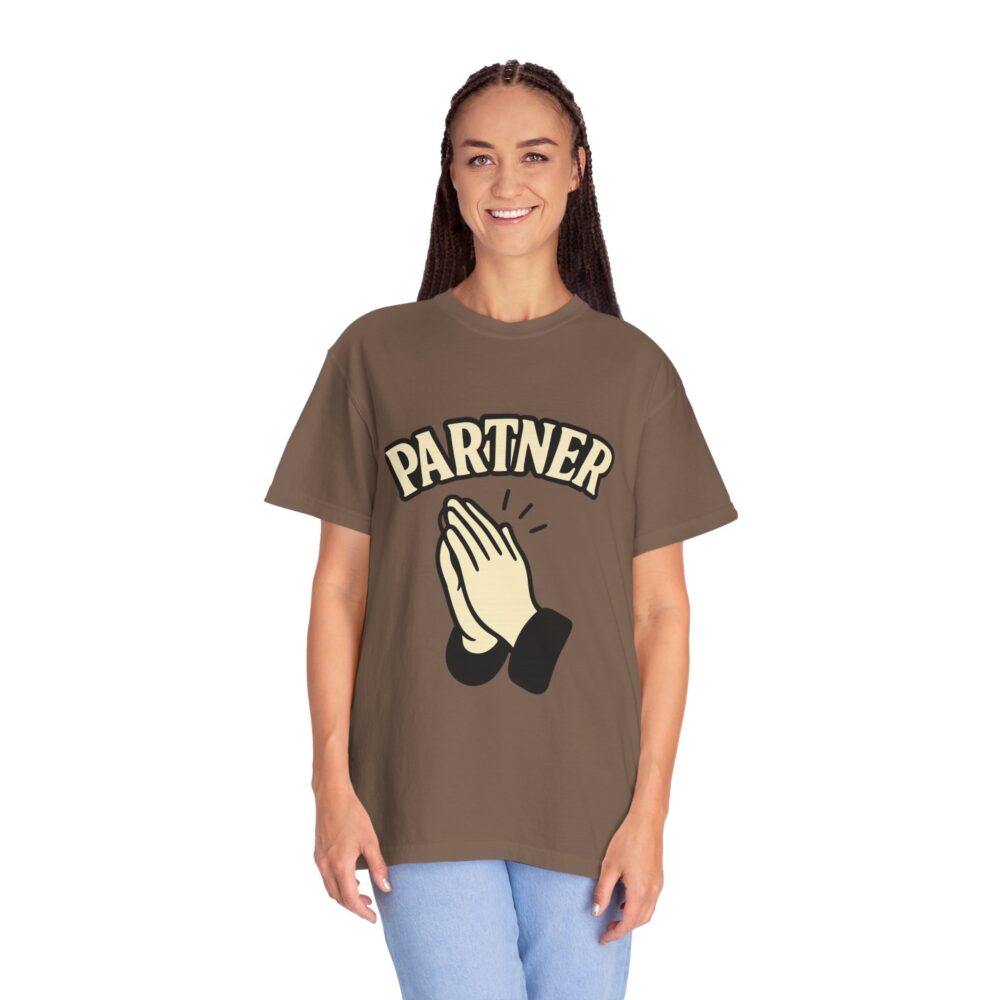 Partner Graphic Tee, Unisex T-Shirt, Couples Gift, Relationship Apparel, Casual Streetwear, Cute Partner Shirt - Image 3