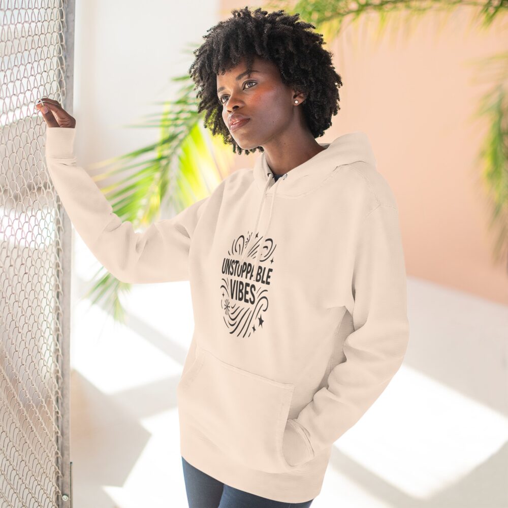 Unstoppable Vibes Hoodie | Cozy Wear for Every Mood, Perfect Gift for Friends, Motivational Apparel, Ideal for Celebrations, Stylish [...] - Image 6