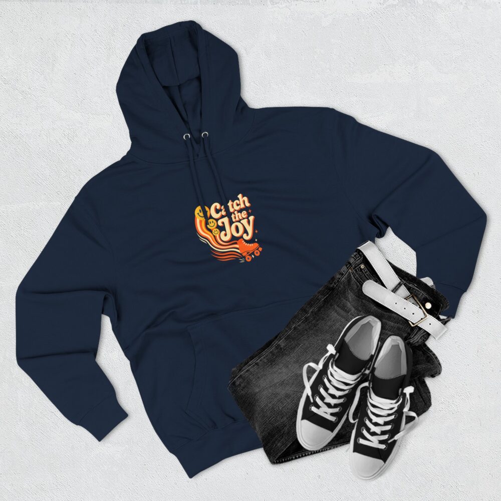 Cozy Graphic Hoodie, Catch the Joy Fleece Sweatshirt, Unisex Apparel, Gift for Friends, Perfect for Fall, Casual Wear - Image 15
