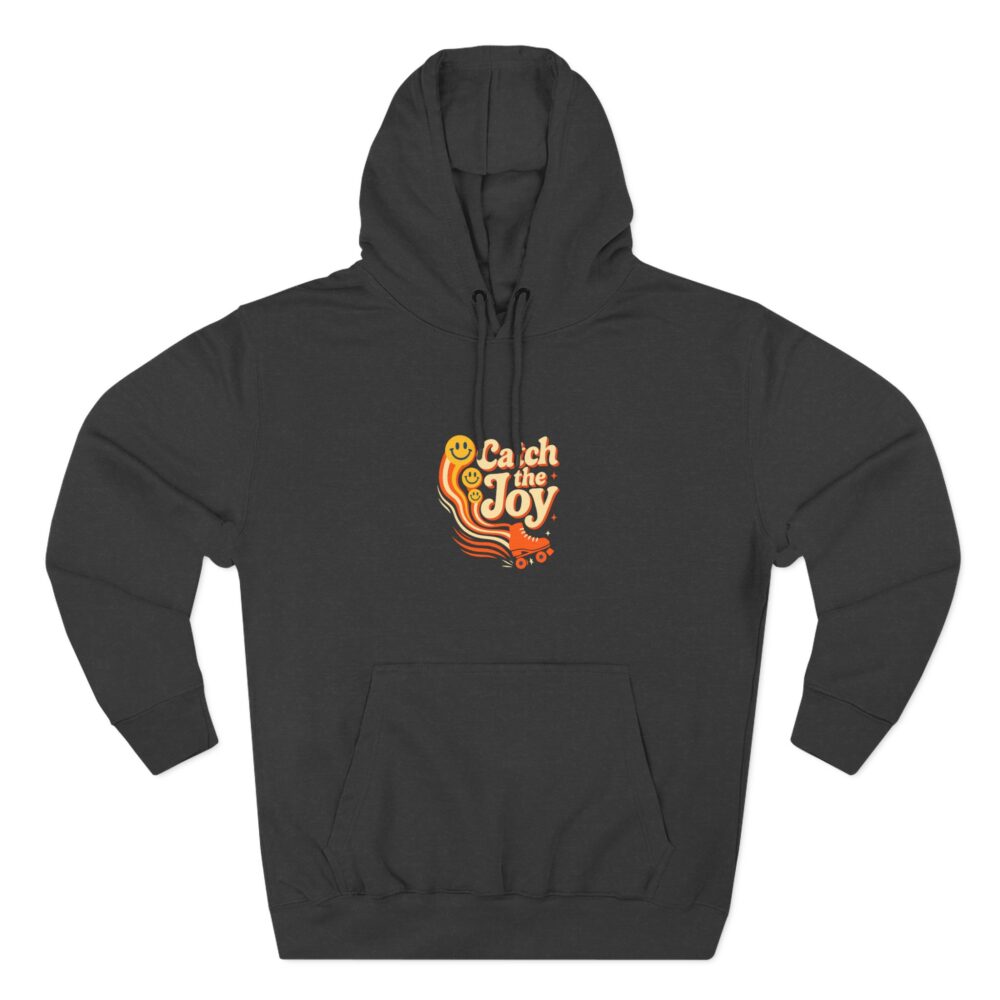Cozy Graphic Hoodie, Catch the Joy Fleece Sweatshirt, Unisex Apparel, Gift for Friends, Perfect for Fall, Casual Wear