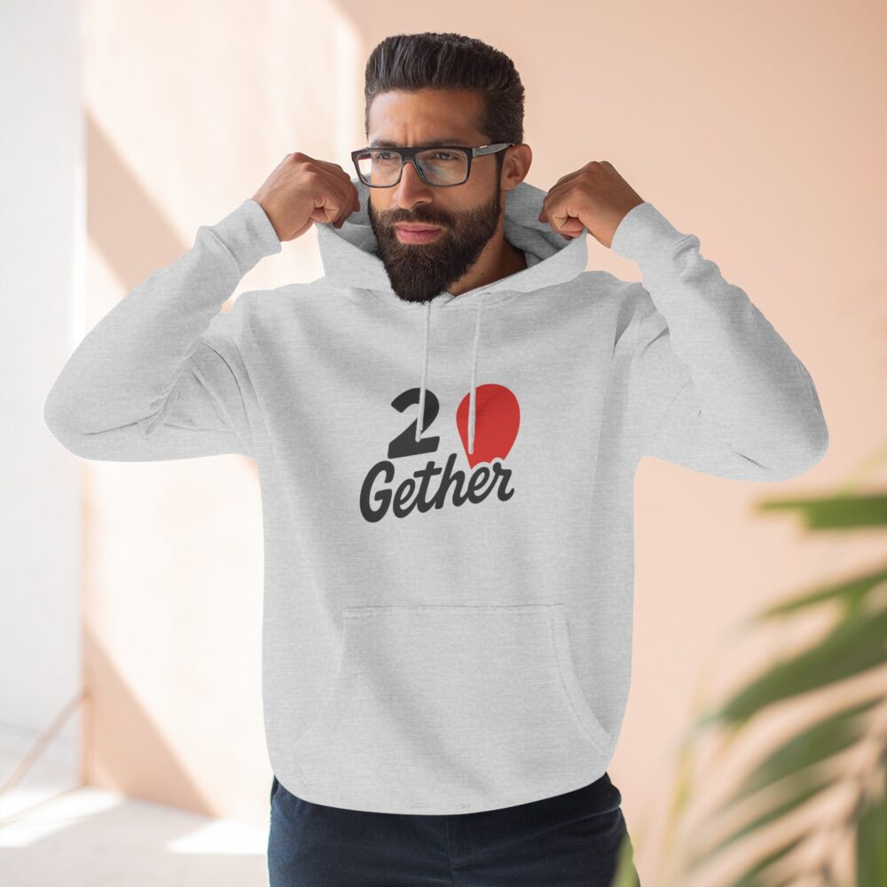 Cozy Anniversary Hoodie, Perfect Gift for Couples, Fun Date Night Wear, Cute Relationship Sweatshirt, Valentine's Day Gift - Image 2