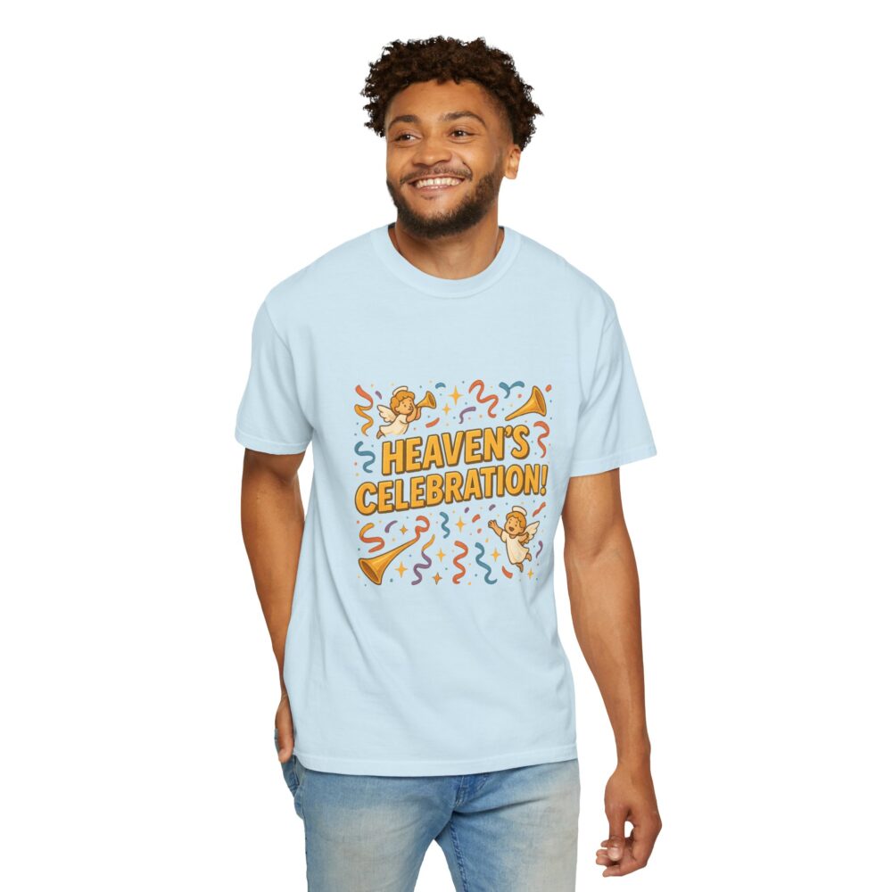 Heaven’s Celebration Unisex T-shirt - Fun Festival Tee, Party Shirt, Gift for Friends, Casual Wear, Unique Apparel - Image 18