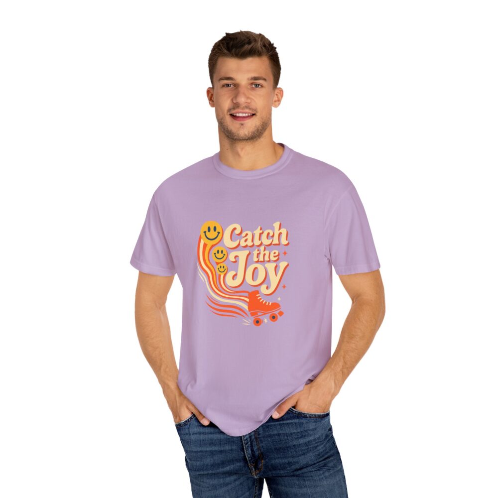 Catch the Joy Retro T-Shirt | Vintage Roller Skating Tee | Perfect Gift for Skaters & Friends | Fun Summer Wear, Casual Fashion, Gift Idea - Image 2