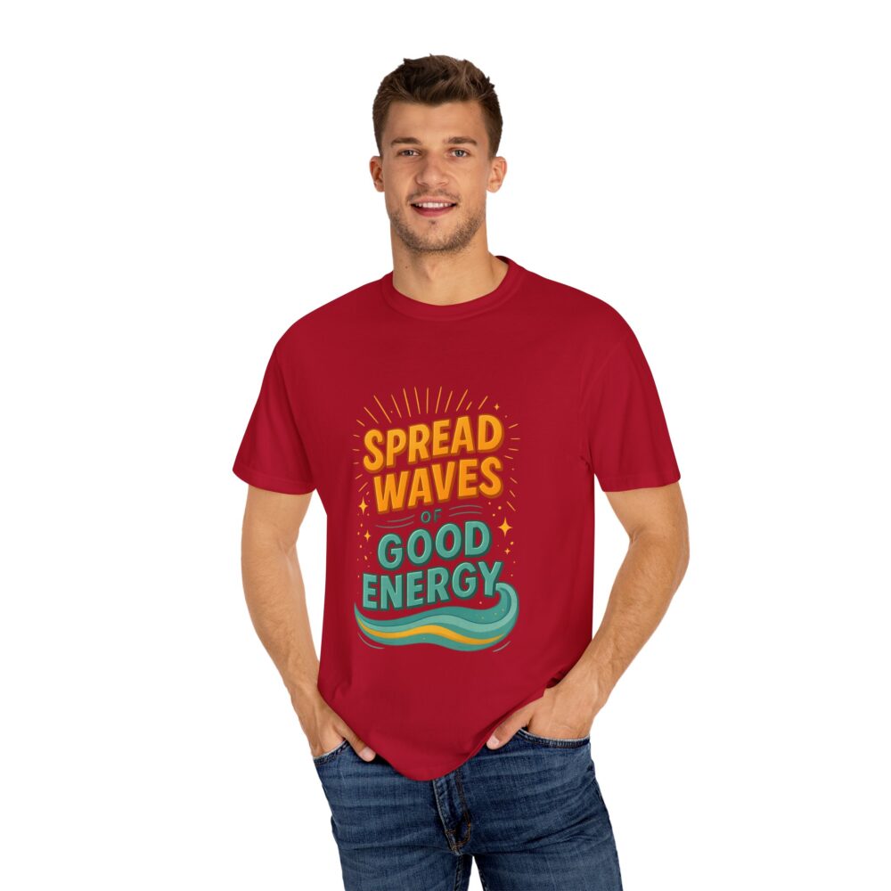 Good Energy T-Shirt, Unisex Tee, Eco-Friendly Apparel, Summer Vibes, Positive Message, Gift for Friends, Casual Wear - Image 25