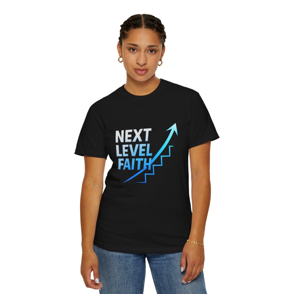 Next Level Faith Unisex T-Shirt, Motivational Tee, Spiritual Apparel, Faith-Based Gift, Comfortable Casual Wear, Inspired Fashion - Image 8