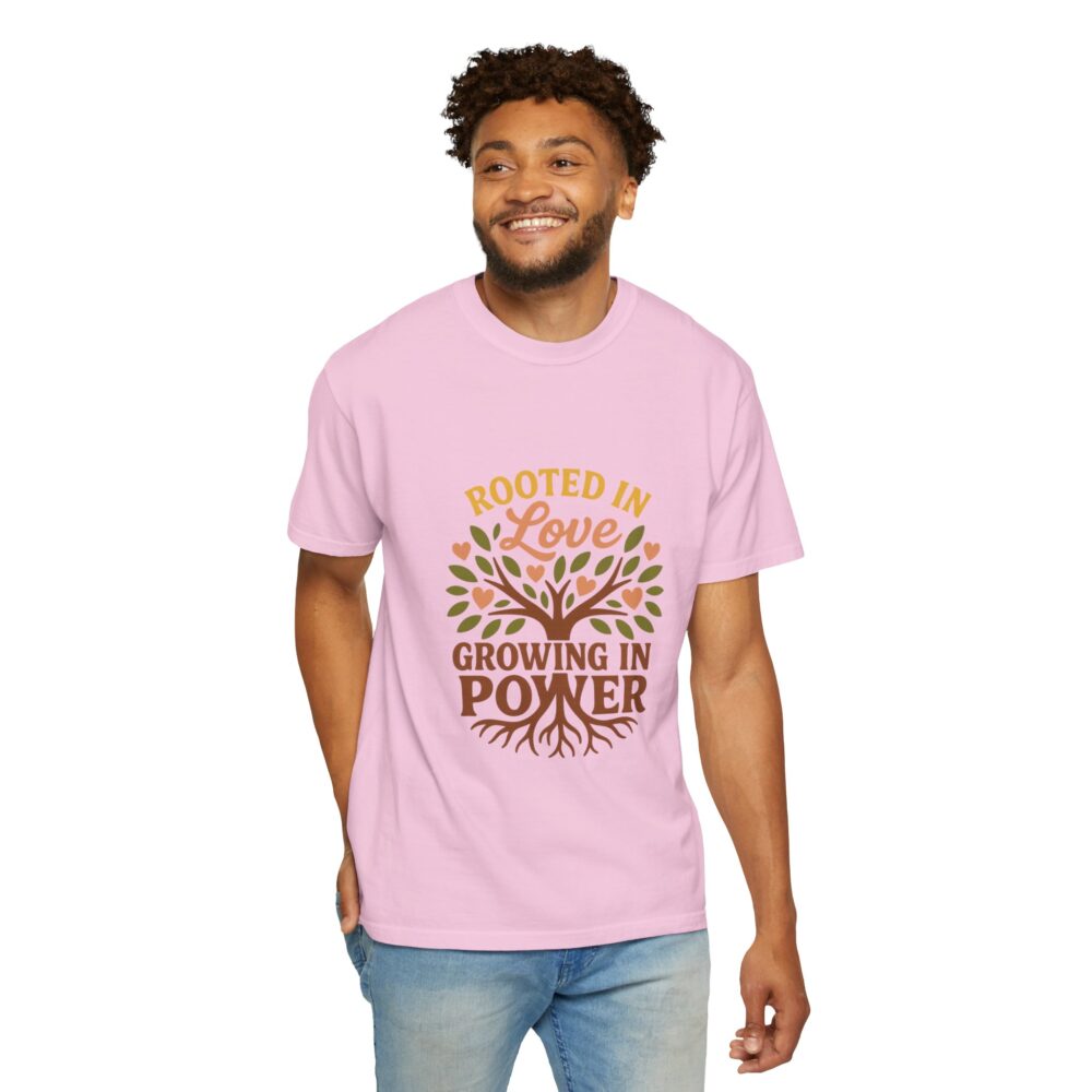 Rooted in Love Unisex T-Shirt | Growing in Power Tee, Nature Lover Gift, Inspirational Shirt, Eco-Friendly Apparel, Tree Design - Image 23