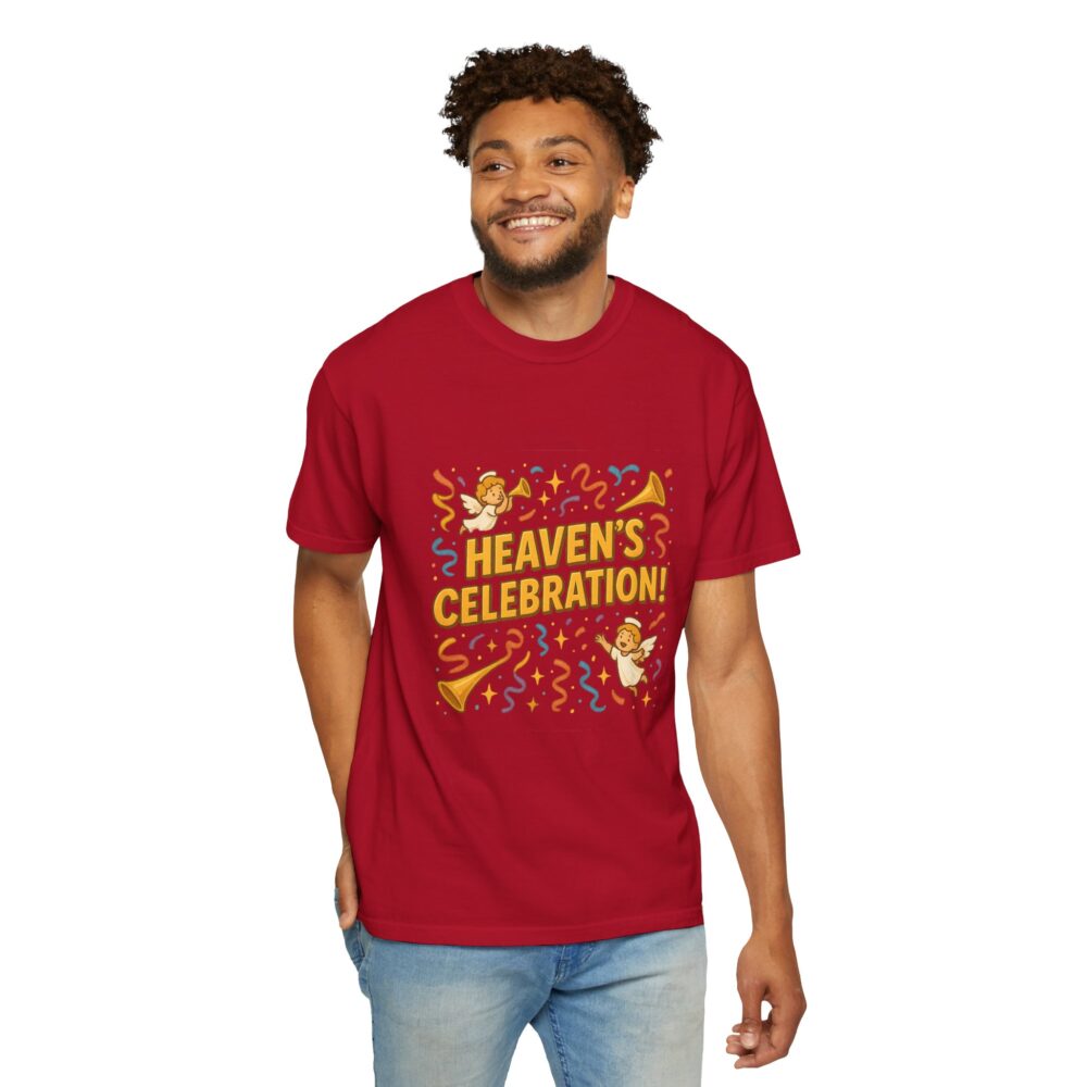 Heaven’s Celebration Unisex T-shirt - Fun Festival Tee, Party Shirt, Gift for Friends, Casual Wear, Unique Apparel - Image 27