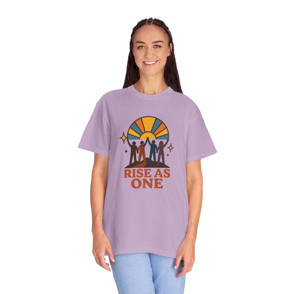 Unity Graphic Tee - Inspirational Unisex Shirt - Rise As One T-shirt, Equality Apparel, Gift for Social Activists, Summer Fashion - Image 18