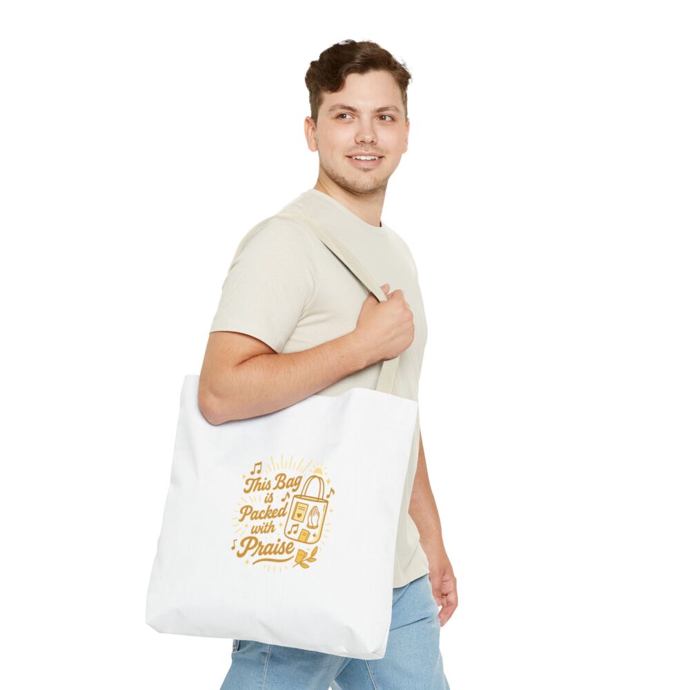 Praise Tote Bag - Perfect Gift for Music Lovers, Everyday Use, Beach Bag, Grocery Shopping, Eco-Friendly - Image 11